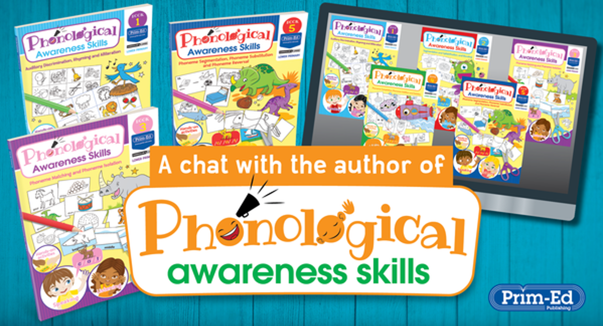Phonological Awareness Skills - A chat with the author