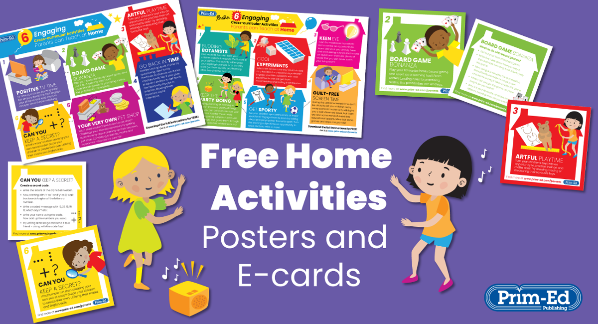 Free learning at home cross-curricular activities