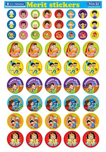 Sticker Initial Eyfs Early Years Themes Stickers: People - 270 Pack | Prim-Ed
